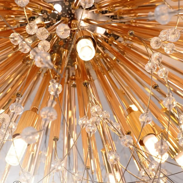 gold chandelier