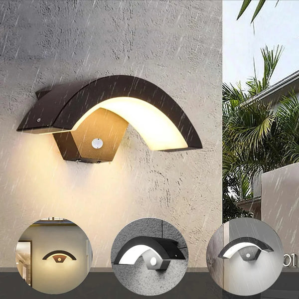 garden security light
