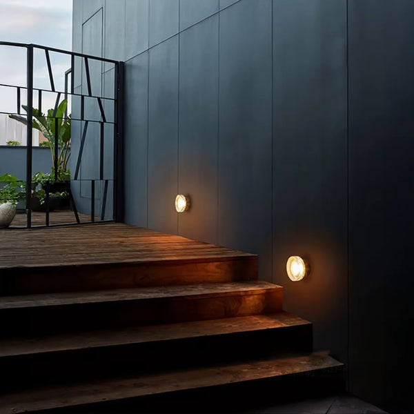 glass wall light
