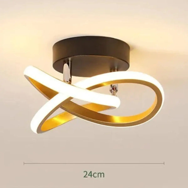 gold led ceiling lighting