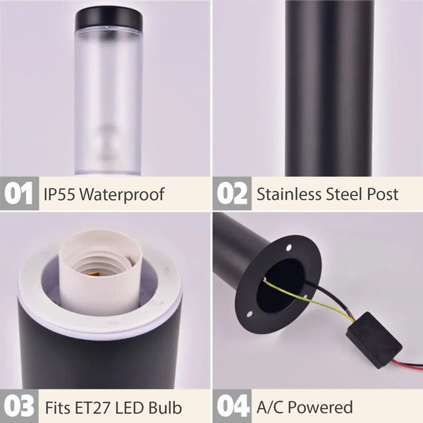 pillar light features