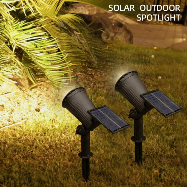 solar outdoor spotlight