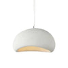 white ceiling pendant light