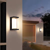 black garden light