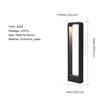 contemporary garden light